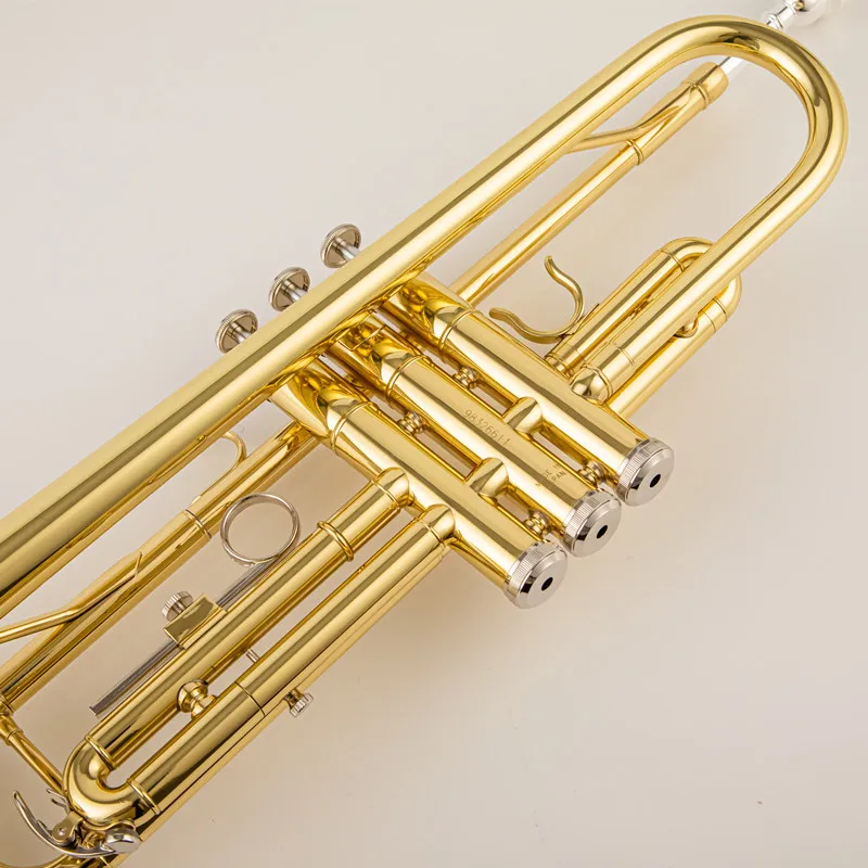 4335 Bb Trumpet B Flat Brass Silver Plated Professional Trumpet Musical Instruments Made in Japan Leather Case
