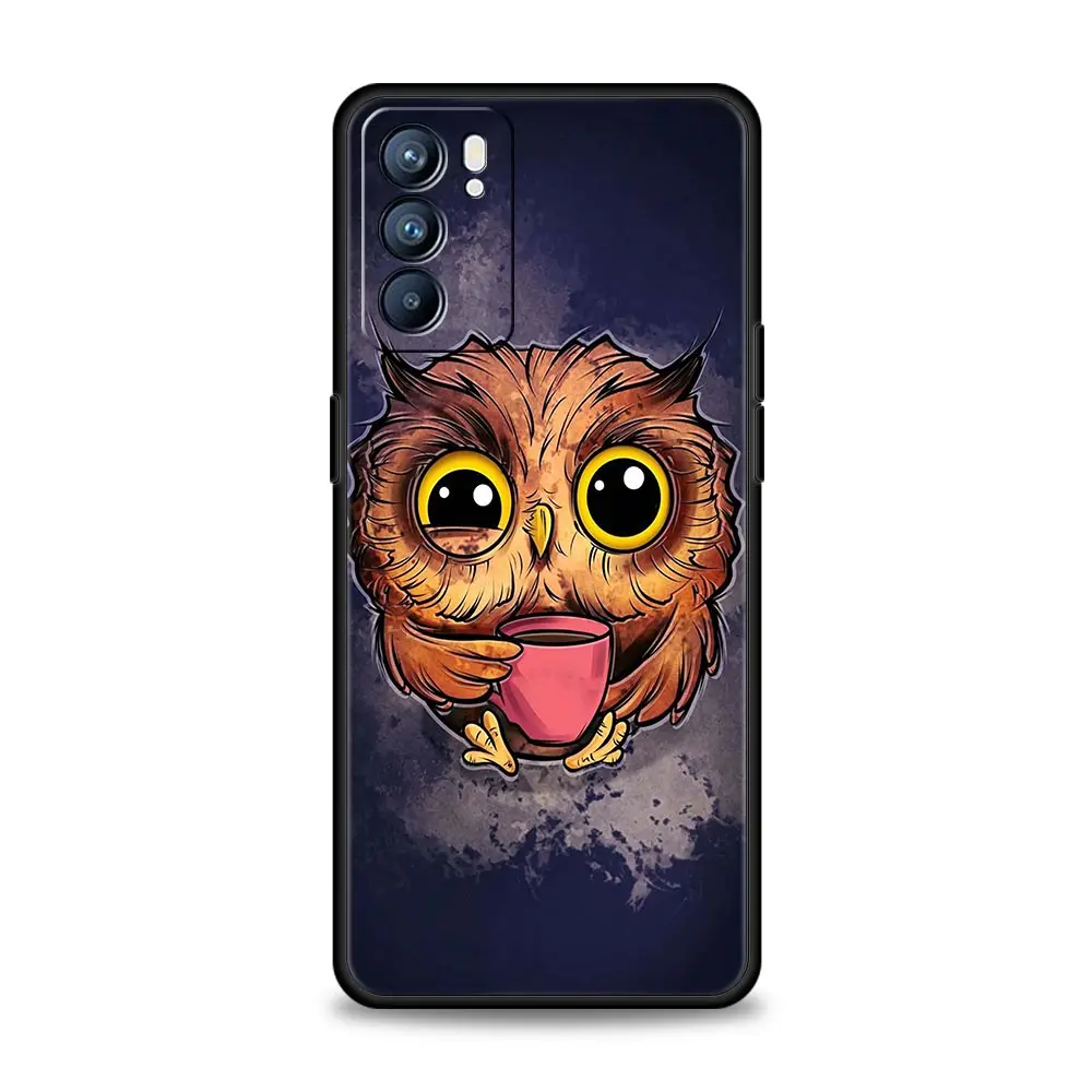Charming Owl Phone Case for Girls - Stylish and Protective Cover
