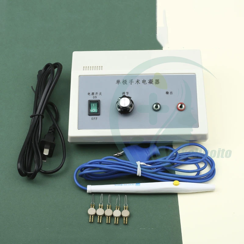 Description Picture 2 of itemTable Electric Coagulation Pen Head Hemostatic Device For Double Eyelid Surgery Tool Fully Cut Wire Spring Fittings Handle Conne