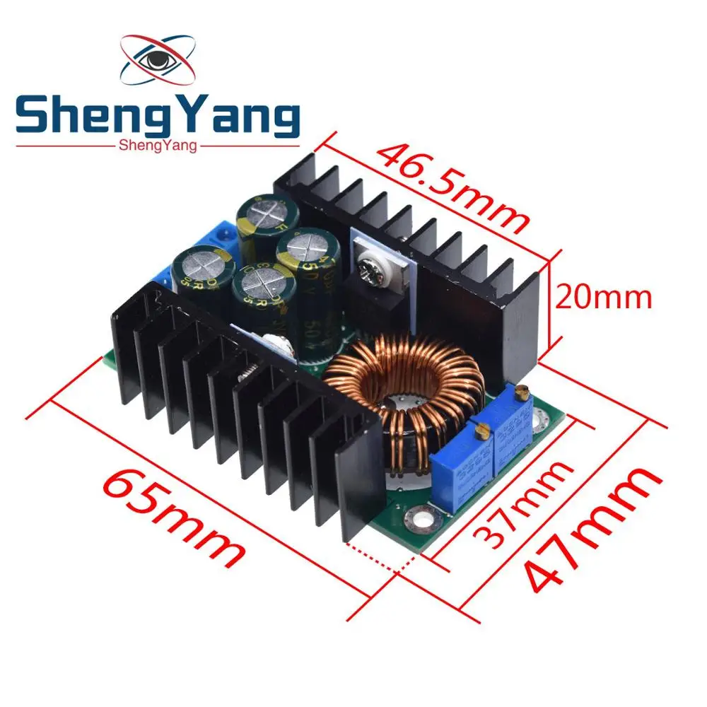 Buck Converter DC/CC Adjustable 0.2-9A 300w Step Down Buck Converter 5-40V To 1.2-35V Power Supply Module LED Driver for Arduino 300w XL4016