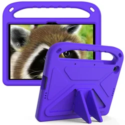 Durable Kids EVA Tablet Case with Handle and Stand for Honor Pad X8 10.1 (Purple)