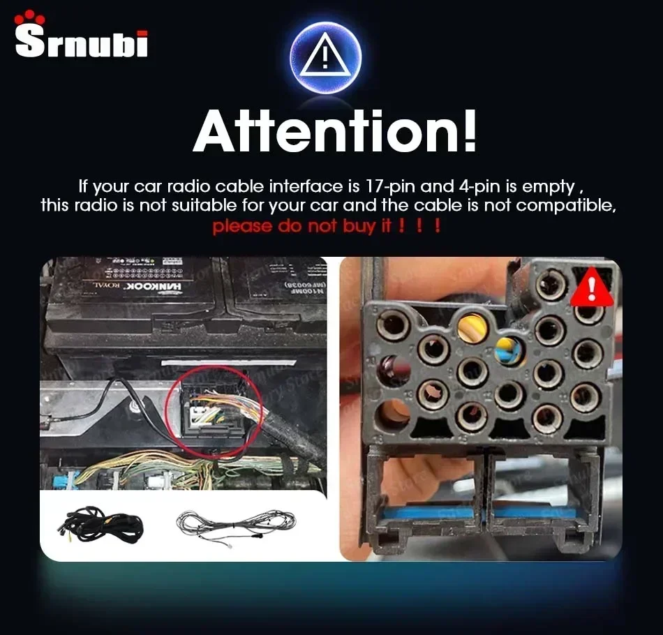para BMW E46 M3 X5 1998 - 2006 Srnubi Radio de Coche Android Auto con GPS, Navegación, Carplay, Pantalla Táctil, 4G, WIFI 5GHz, Plug and Play, Pantalla QLED, Reproductor Multimedia de Video con Ventilador de Refrigeración Integrado 2