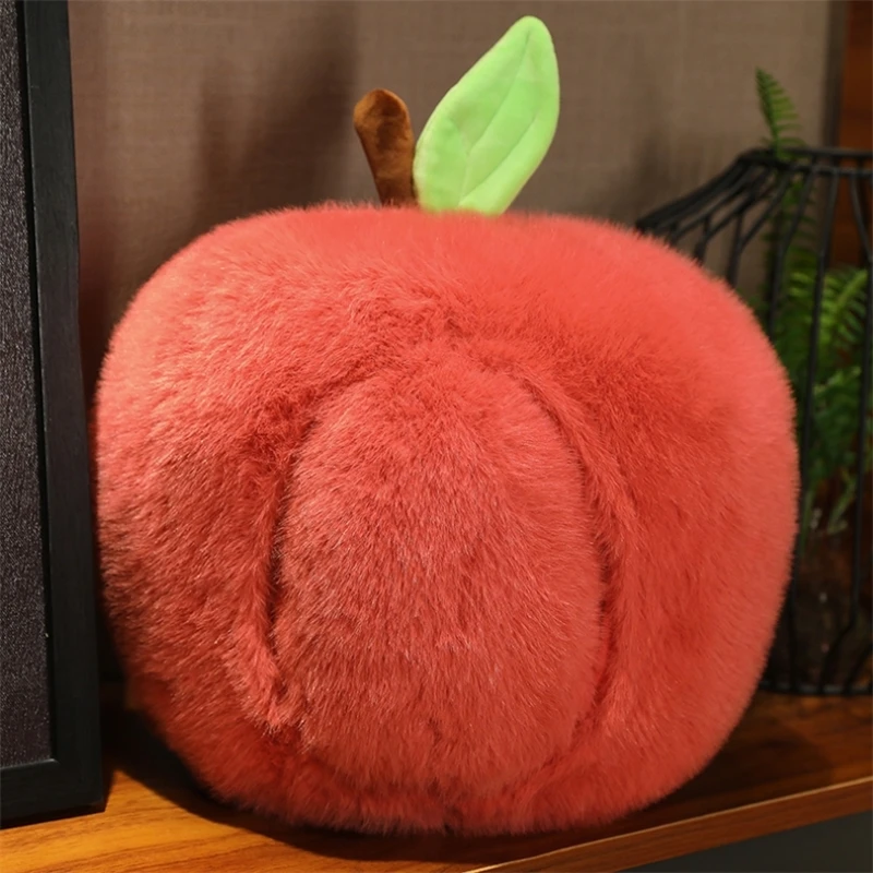 Cute Hedgehog Stuffed Animal Plush Doll in Apple Pillow, Cute And Soft Home Decor Dolls 2