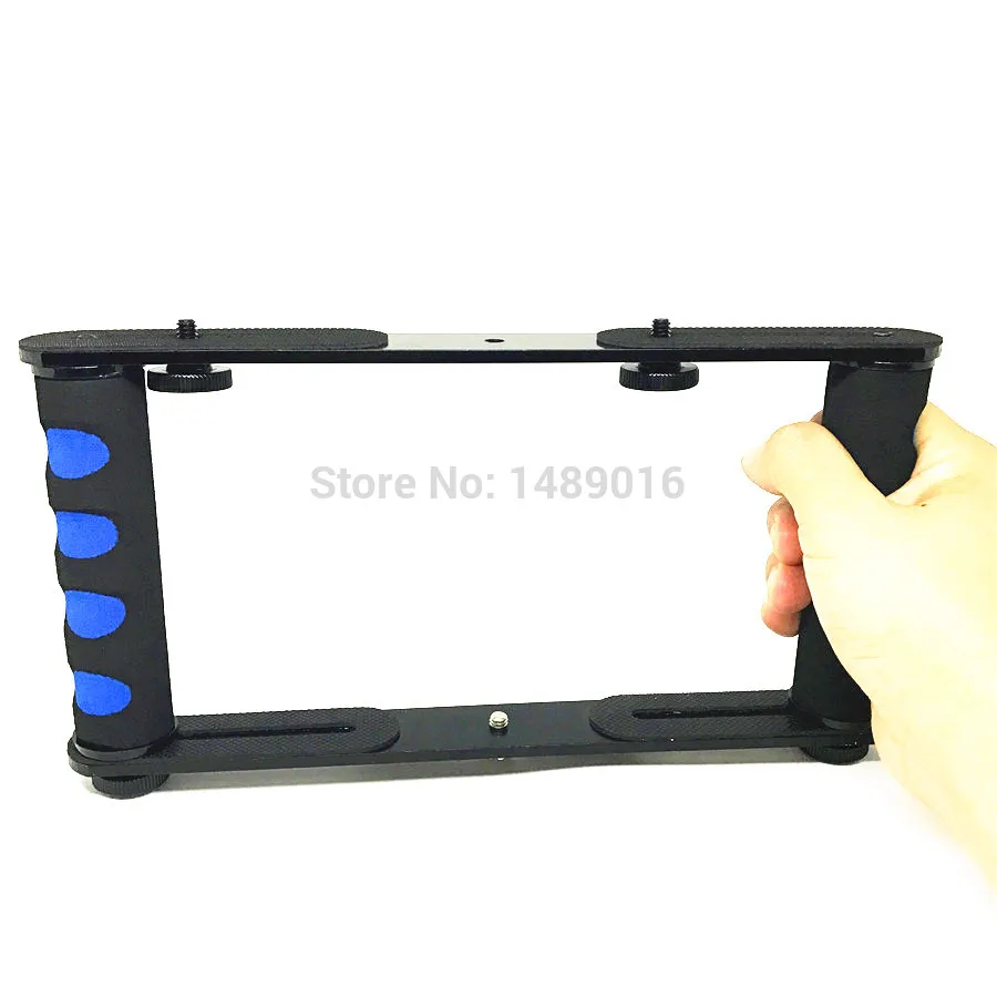 Handheld Rig Camera Handheld Stabilizer Steadicam For Gopro Smartphone DSLR Tray Mount For Canon Nikon Sony Camera