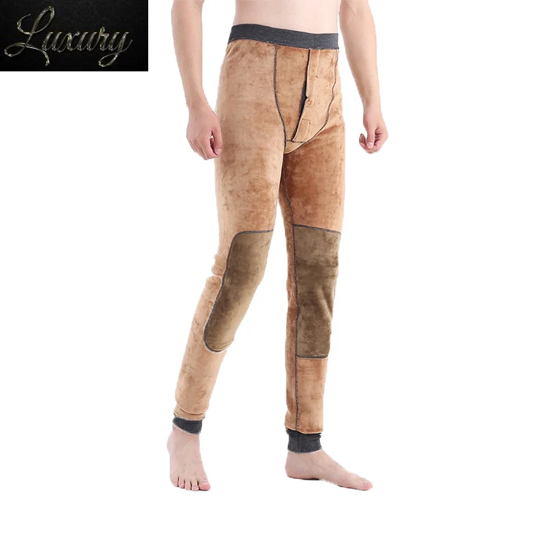 

Thermo Thermal Underwear Just Height 186-200cm Big Tall People Men Length 120cm Winter Heated Warm Johns Pants Male Plus Long