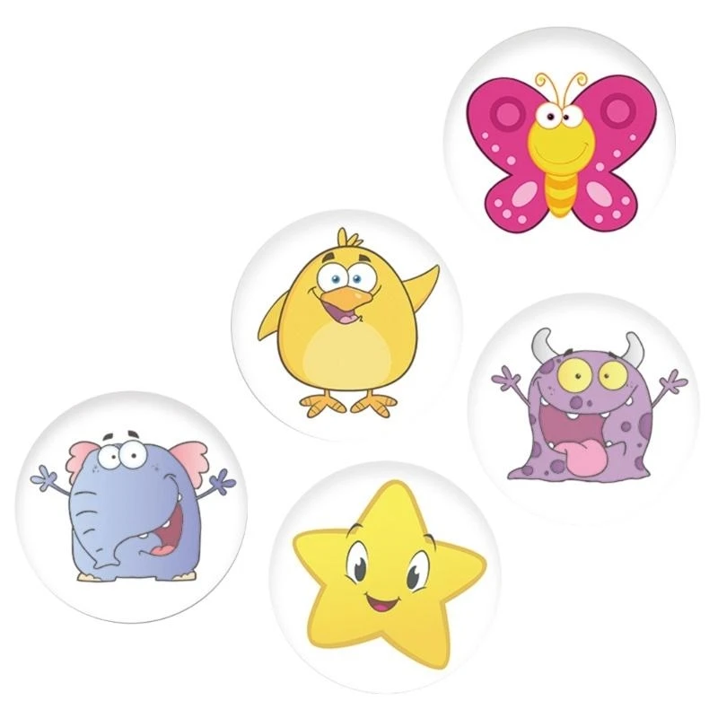 Reusable Potty Targets Sticker Color Changing Pee Targets for Kid Training use