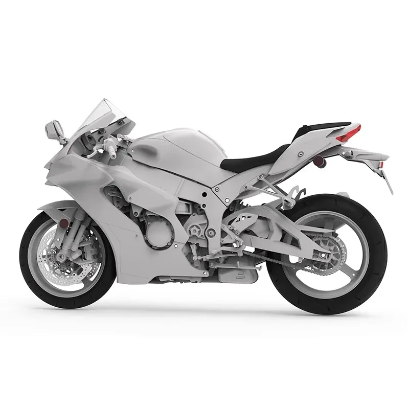 10点セット MENG Kawasaki Ninja ZX-10R Motorcycle Assemble Model MT-007