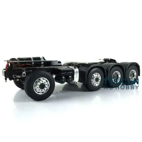 Lesu 1/14 Heavy-Duty Assembled Chassis For 8*8 RC Tractor Truck Model Car Motor Savox Th13083-SMT7 2