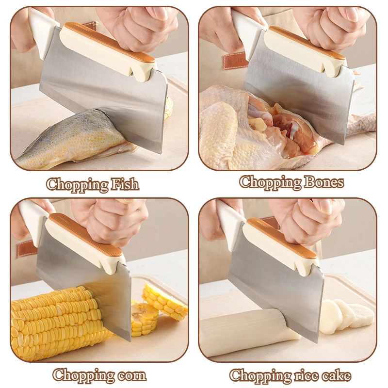 Knife Sharpener Vegetable Cutting Hand Protector Pat Knife Cutting Bone Without Hurting Hand Back Pad Kitchen Accessories