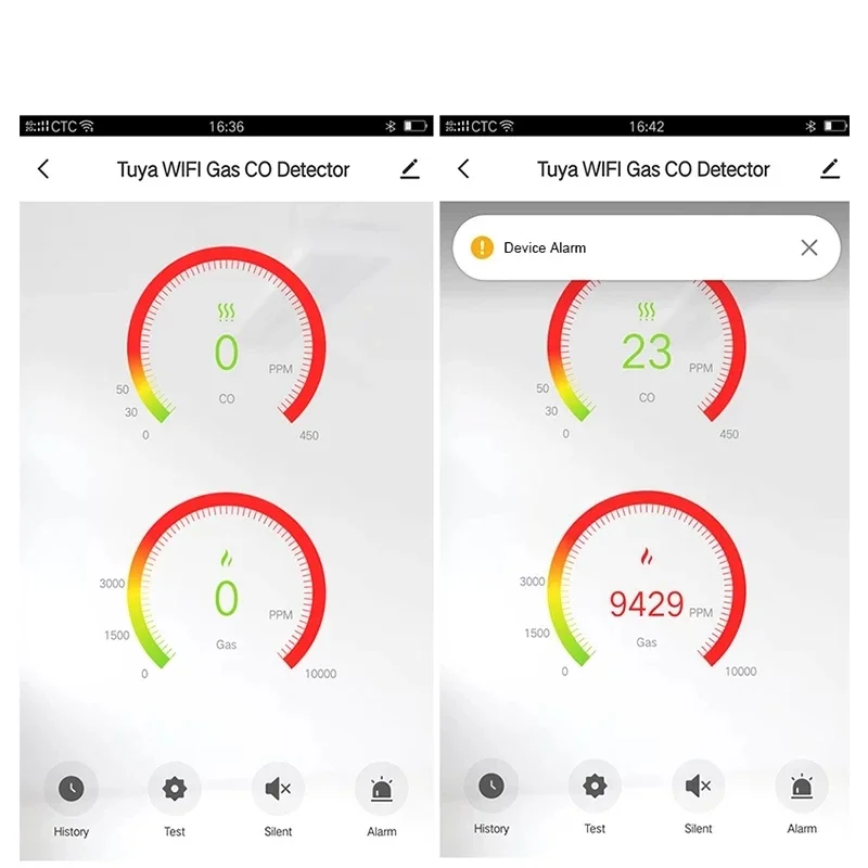 Рисунок 4 - Датчик утечки газа Tuya Smart Life