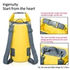 PVC Waterproof Dry Bag Double Shoulder Outdoor Sport Bag for Trekking Floating Sailing Canoing Boating Swimming Storage Backpack 4