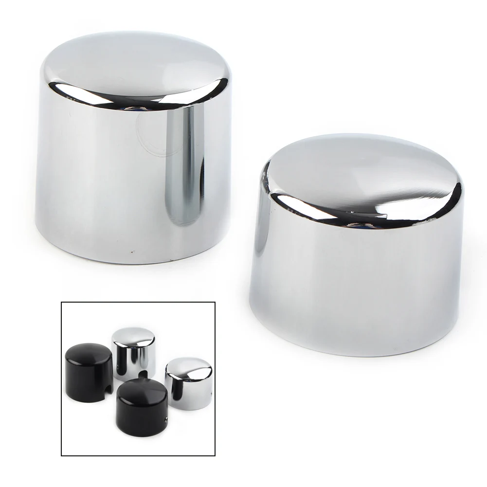 

Глянцевая черная/хромированная крышка гайки из сплава для мотоцикла Harley Softail Fat Boy FXSTD 2000 2001 2002 2003 2004 2005 2006 2007