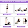 4/6 Level Resistance Band Elastic Bands with Non Slip Handles for Home Fitness Abdominal Muscle Training Yoga Pilates Workout 6