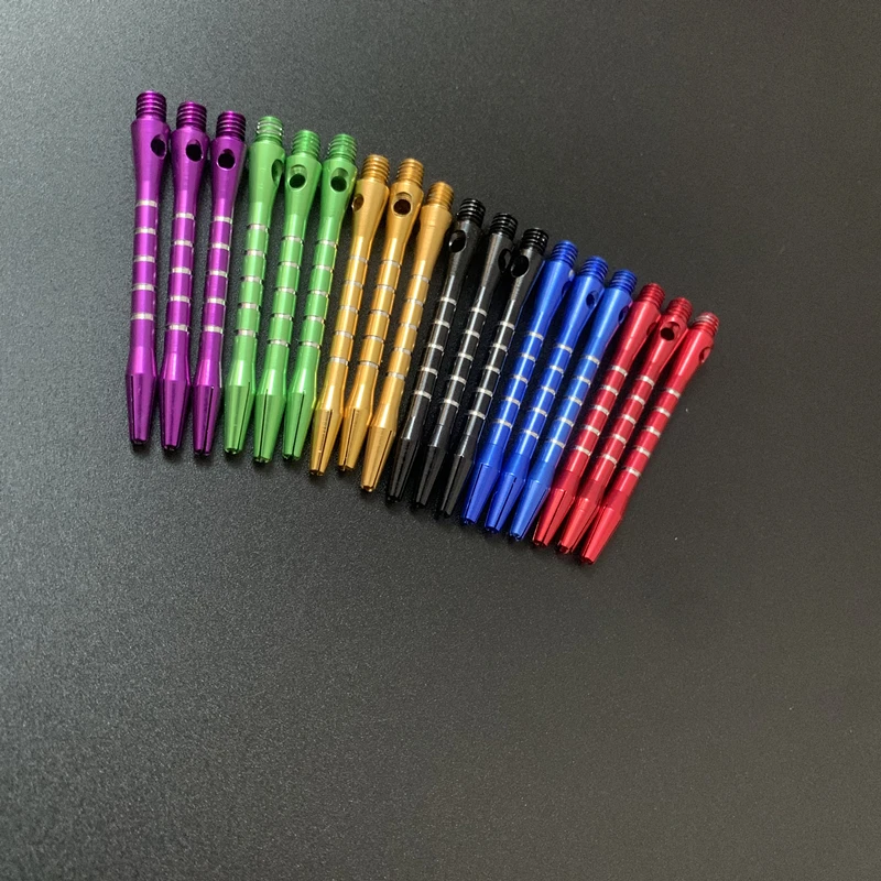 Metal Darts 6 pcs 48mm/1.89inch Aluminum Rod 6 Colors
