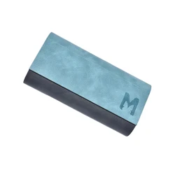 Compact Dual Layer Eyeglasses Holder (Blue)