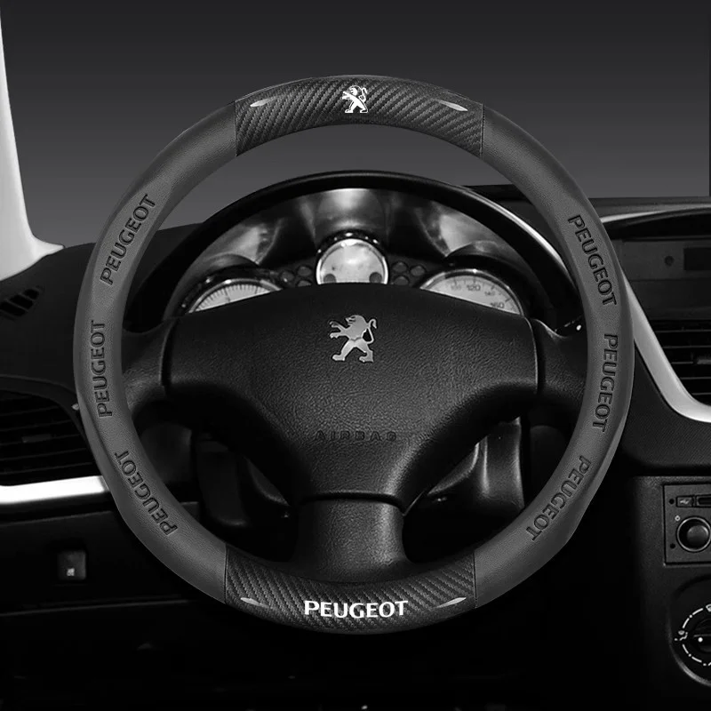Car Steering Wheel Cover For Peugeot GT RCZ Rifter