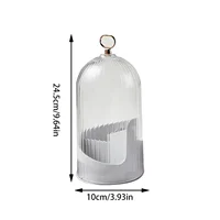 Makeup Brush Holder With Lid Makeup Tool Organizer Lid And Dust Makeup Brush Storage Nail Storage Organizer 1