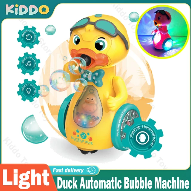 Juguete Máquina Cámara De Burbujas Para Niños Pato