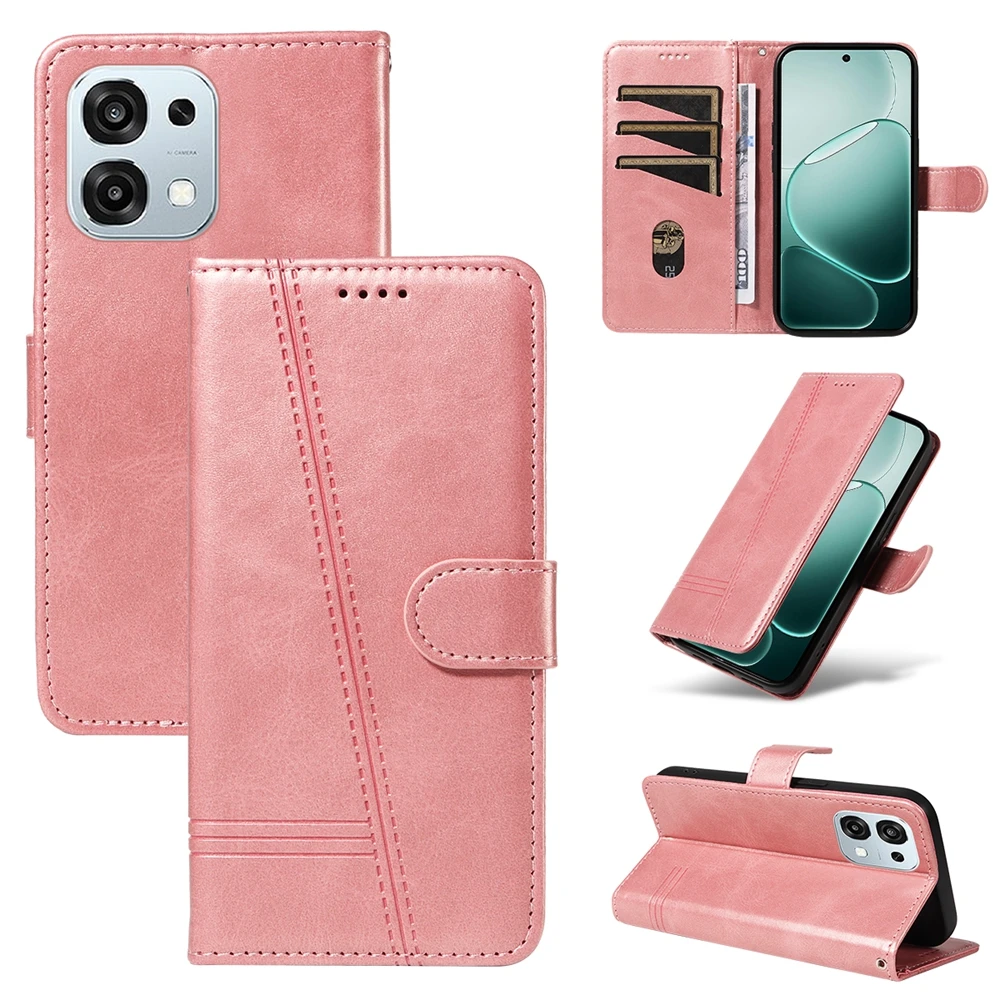 Premium Wallet Flip Leather Phone Case - Elegant Protective Cover