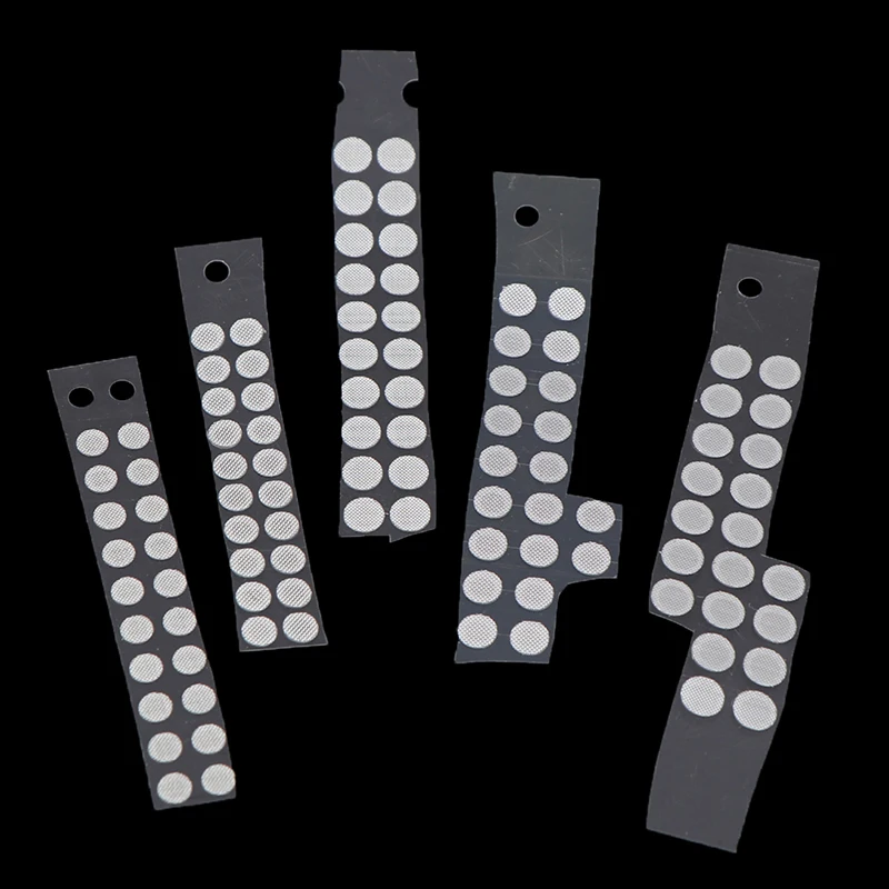 20PCS Stainless Steel In-Ear Earphone Filter Dust Net Earbuds With Glue