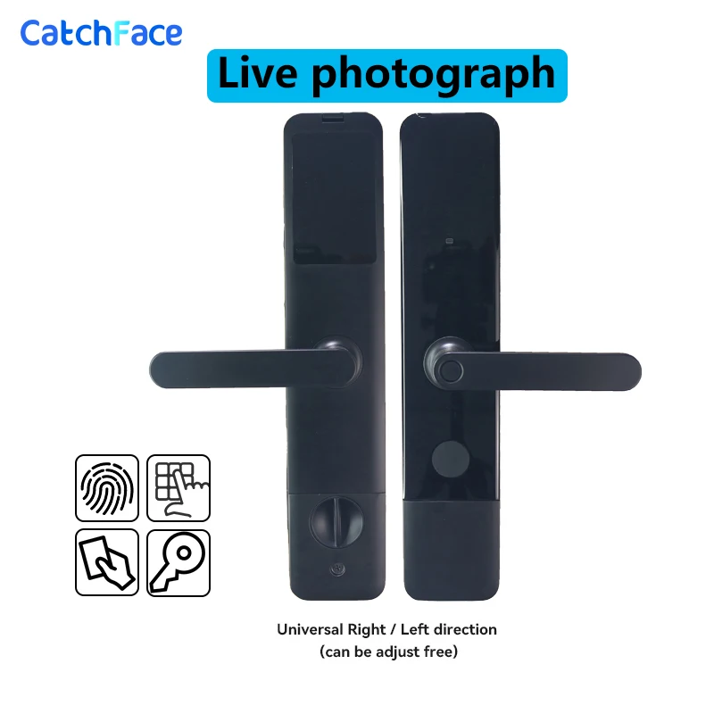 OutsideFrontCerraduraInteligenteWaterproofSmartDoorLockAnti