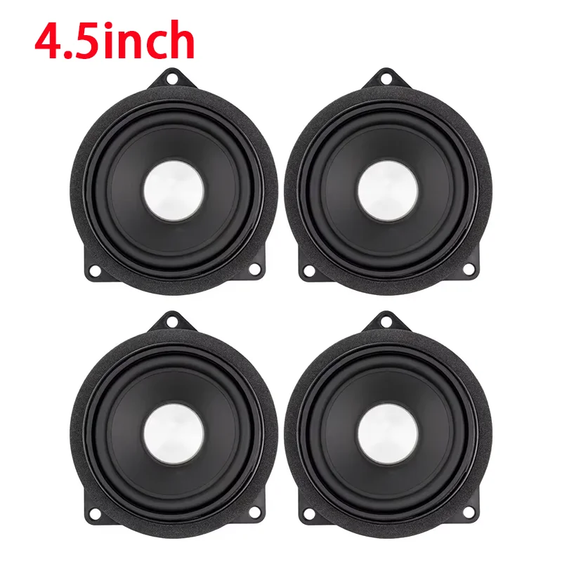 1/2/4 Pcs Car Door Panel Midrange Speaker For BMW F10 F11 F20 F30 F32 F34 F48 G20 G30 1 3 5 7 X1 X2 Series 4.5 inch speaker horn midrange speakers