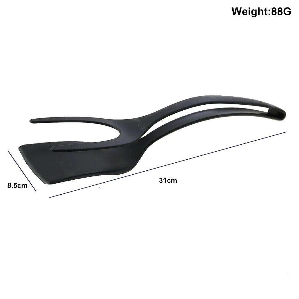 1PC 2 in 1 Plastic Non-Stick Fried Egg Pancake Toasted Cooking Tool Kitchen Accessories Thermostability BBQ Beef Easy To Clean