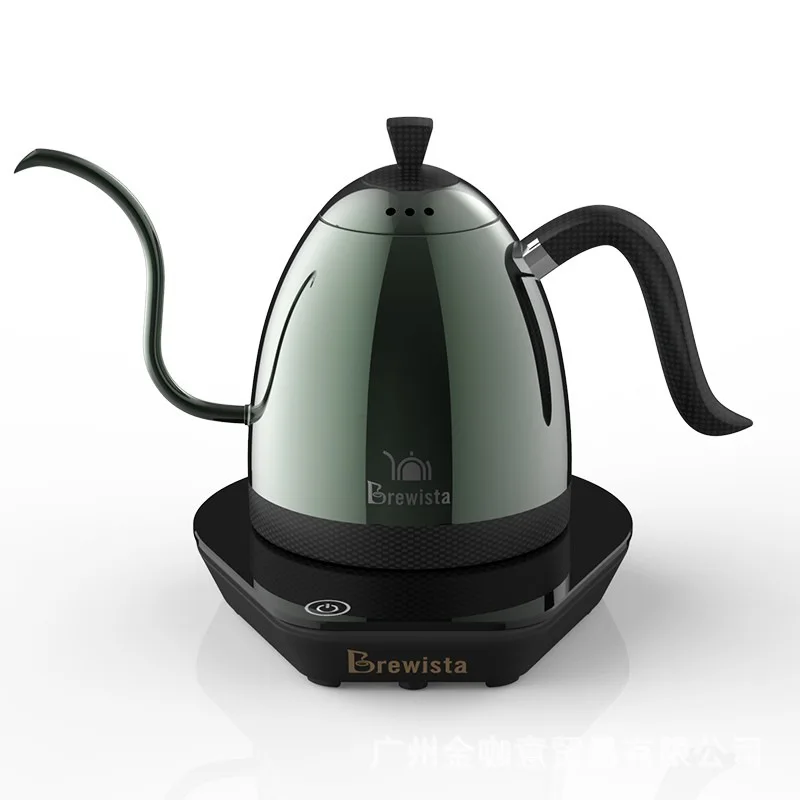 Brewista 0.6L 1.0L Stainless Steel Gooseneck Tea Kettle with LCD