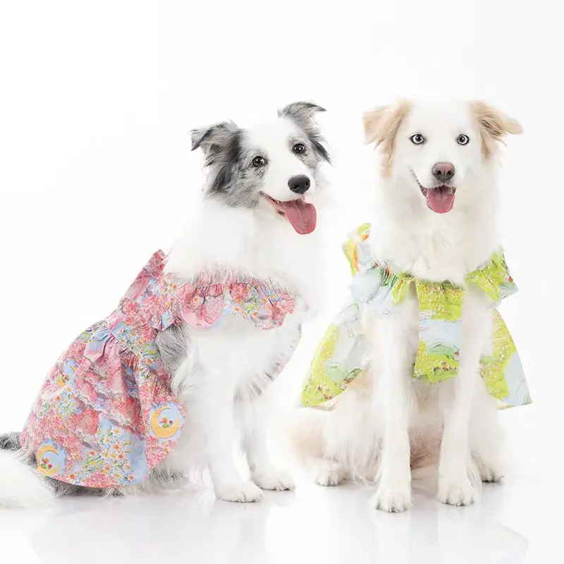 Summer Flower Cute Cat and Dog Clothes - PeticaDeals