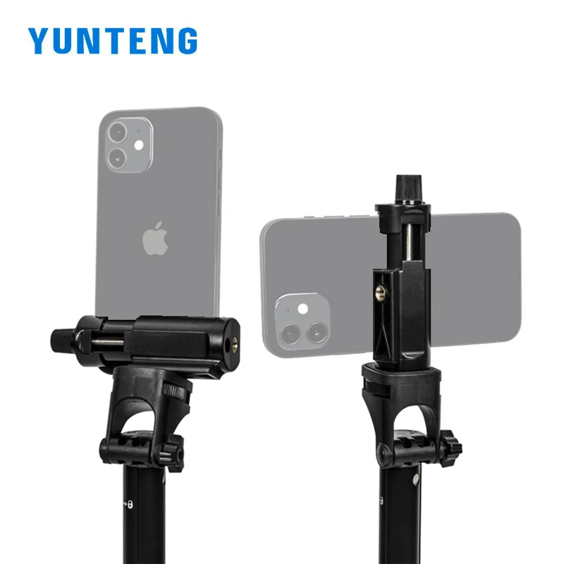 YUNTENG L Mobile Phone Selfie Stick Tripod Heighten Hand-held Selfie Stick Bluetooth Remote Control Video Shooting Bracket