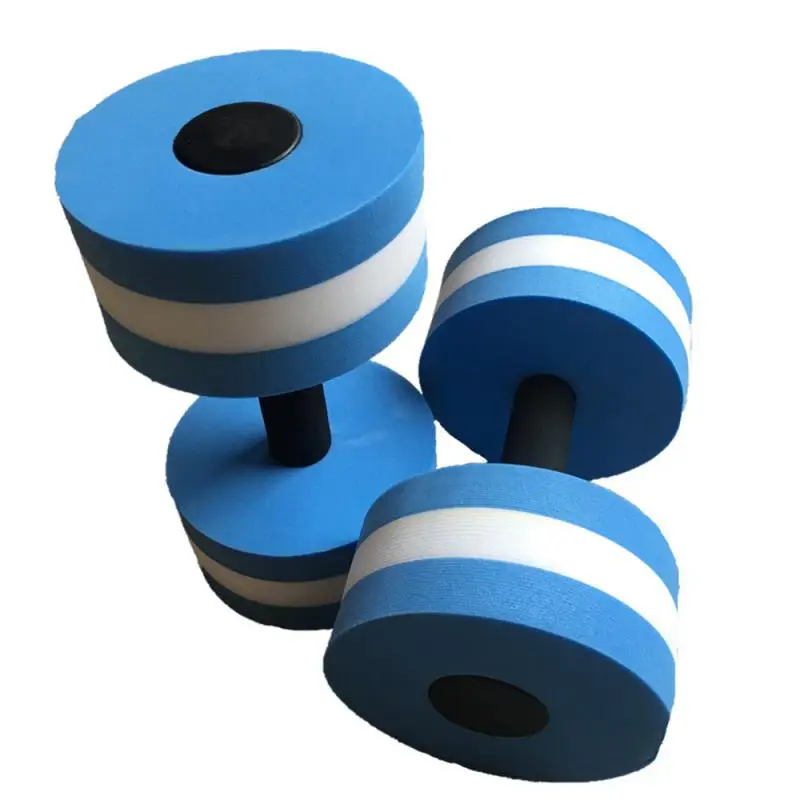 1pc EVA Water Floating Dumbbell Foam Water Foating Dumbbell Pool Aqua Dumbbells Aquatic Aerobics Exercise Fitness