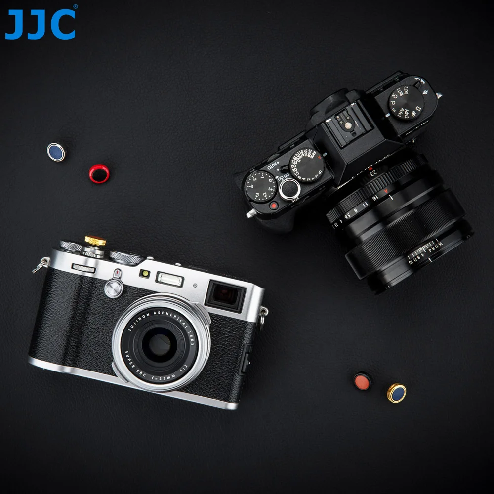 JJC Luxury Shutter Release Button Soft Leather Botton for Fujifilm X100 X100V X100S X100T X100F XT4 XT3 XT2 XE4 XE3 XT30 XT20