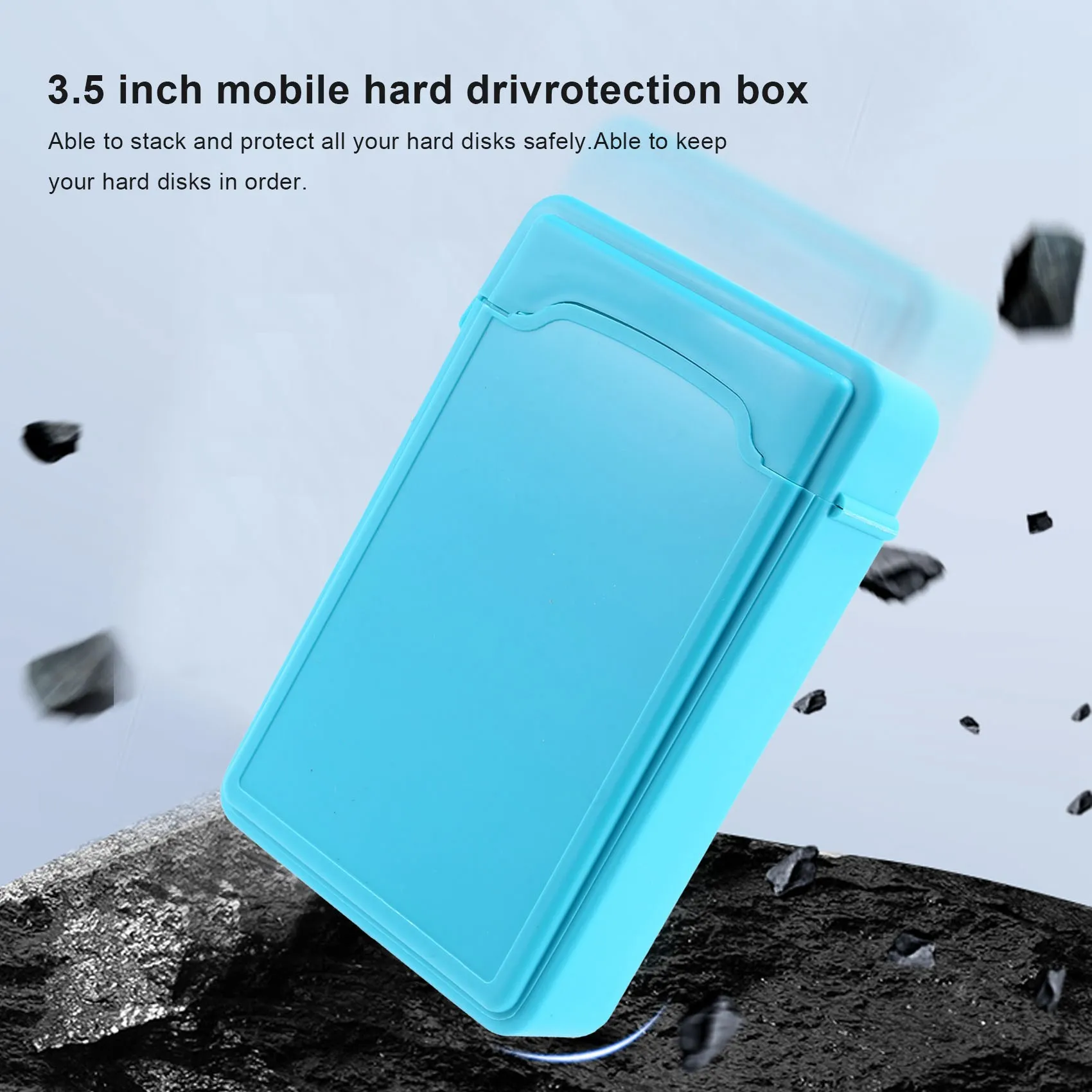 3.5인치 Ide Sata 외장형 HDD 보호 케이스 3.5인치 하드 드라이브 보관함
