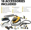 Wagner 0282014 915e On-Demand Steam Cleaner & Wallpaper Removal, Multipurpose Power Steamer, 18 Attachments Included ( 2