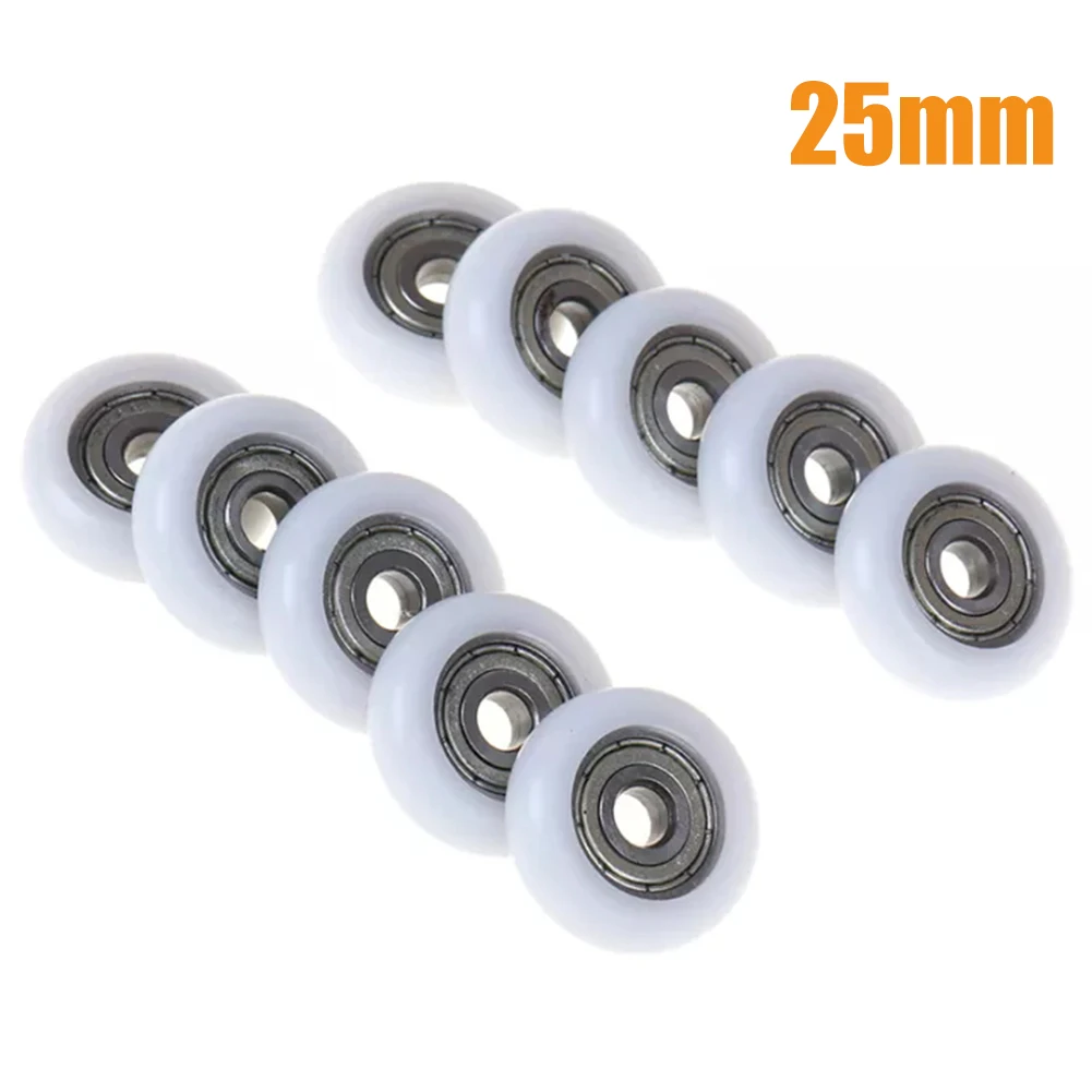 Premium 10-Piece Shower Door Roller Wheel Set