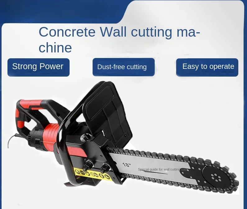 

New High-Power Dust-Free Wall Puncher Professional Wall Cutting Door Reinforced Concrete Cutting