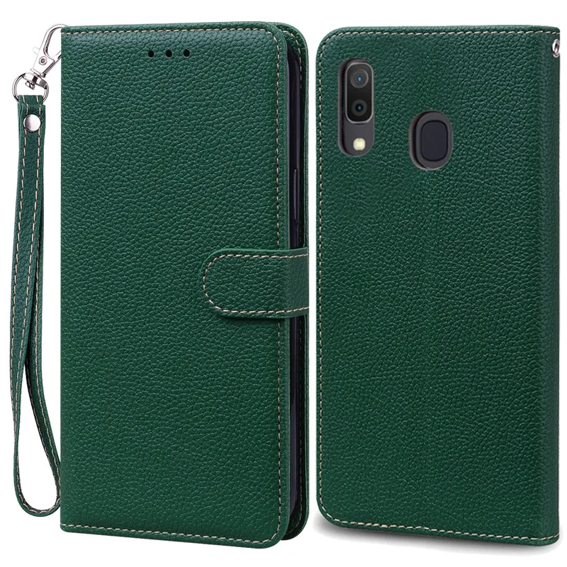 Leather Wallet Flip Case for Samsung Galaxy A40 - Stylish and Protective Cover