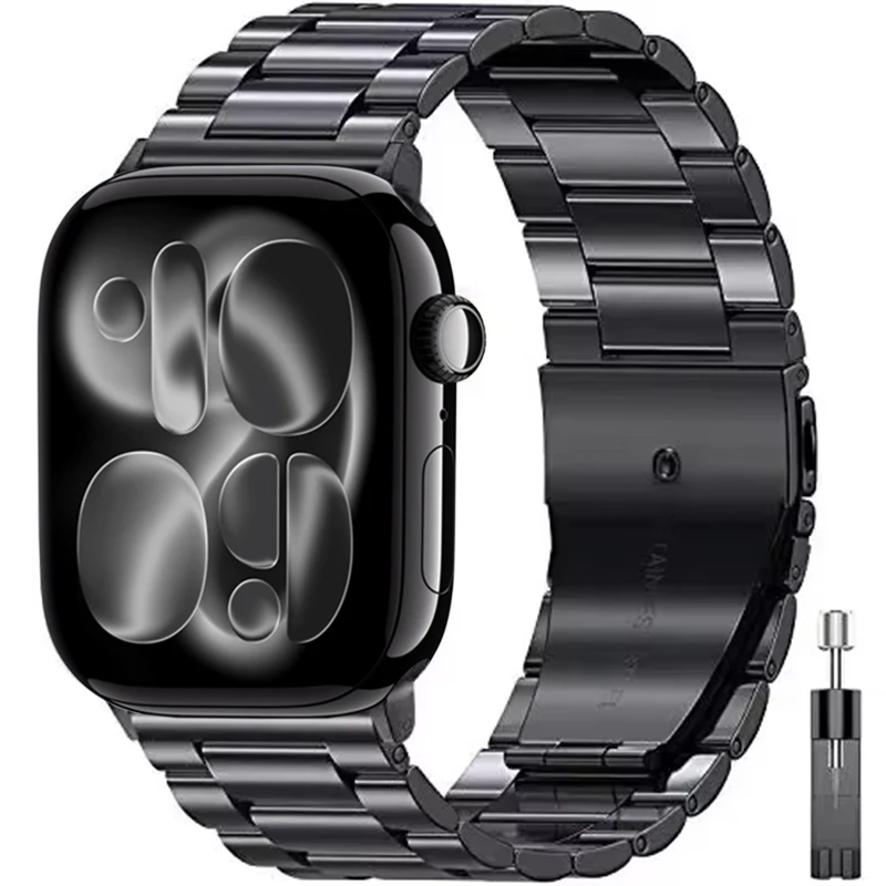 Premium Stainless Steel Metal Strap