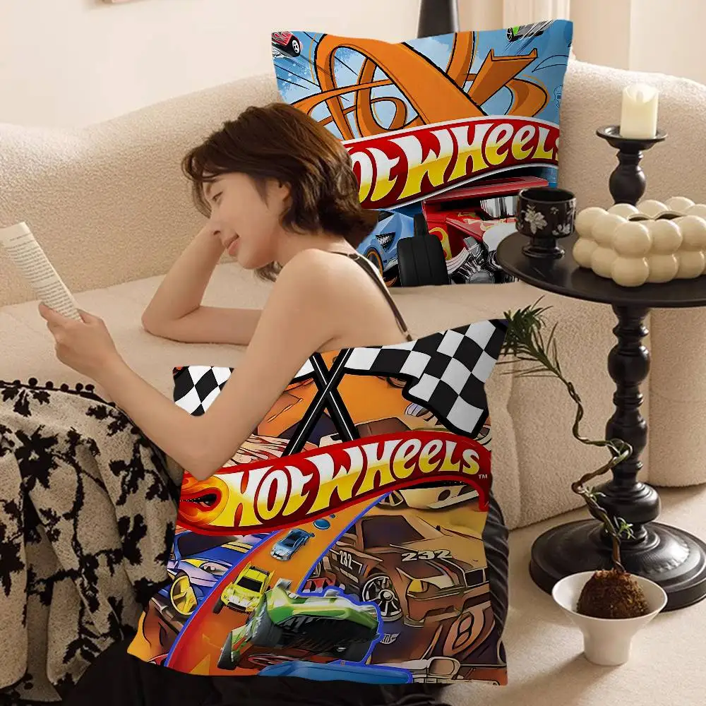 H-Hot Funny W-Wheels 베개 커버 디자인 쿠션 커버 장식 휴일 장식