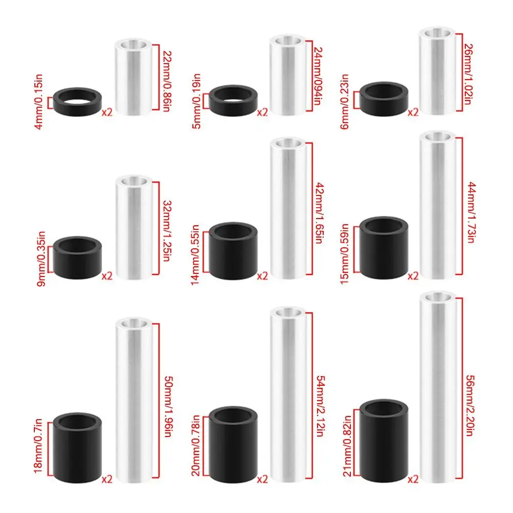 Enhanced Aluminium Alloy Bicycle Rear Shock Absorber Sleeve Replacement