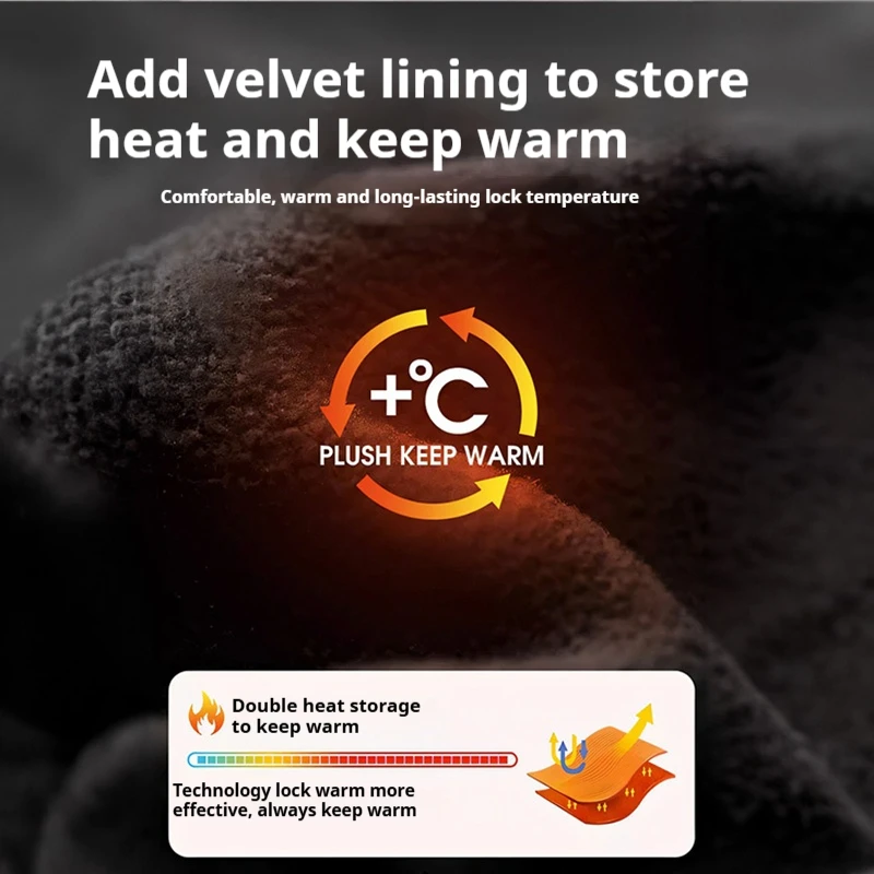 Winter Breathable Thermal Knitted Scarf Face Cover Neck Warmer Windproof Bicycle Cycling Ski Tube Scarf Hiking Masks