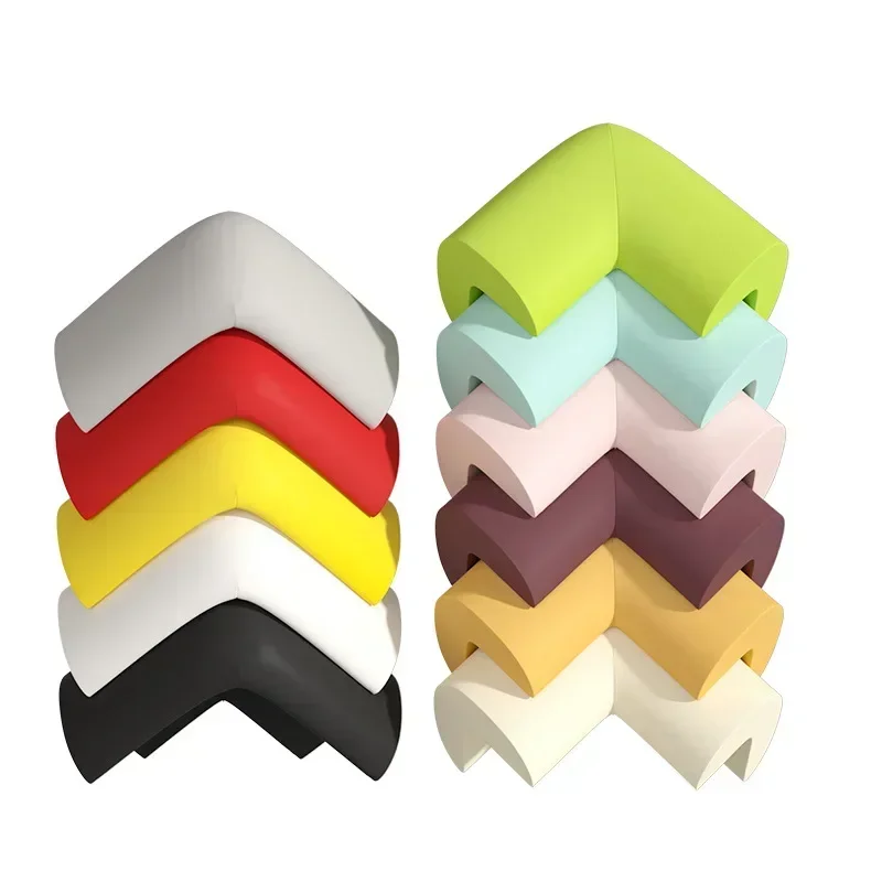 4pcs Child Baby Safety Colorful Protector Strip Soft Edge Table Corners Protection Guards Cover Toddler Infant Anticollision