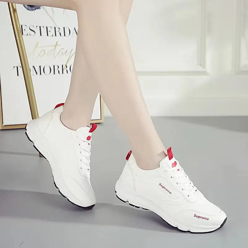 NEW Women's Vulcanized Walking Running Shoes Casual Lightweight Tennis Athletic Workout Sports Breathable Fashion Sneakers