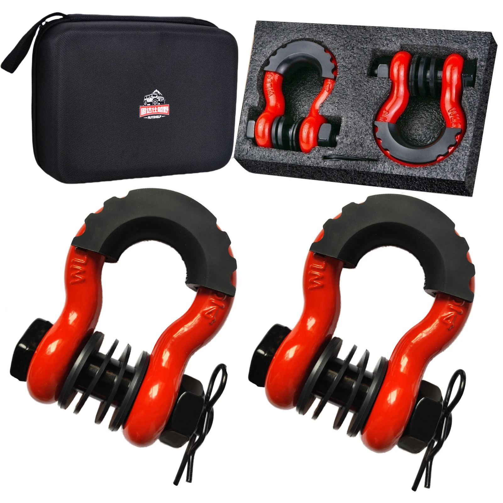 اثنين من حلقات D بوزن 28660 رطلاً، مع قوة كسر عالي...