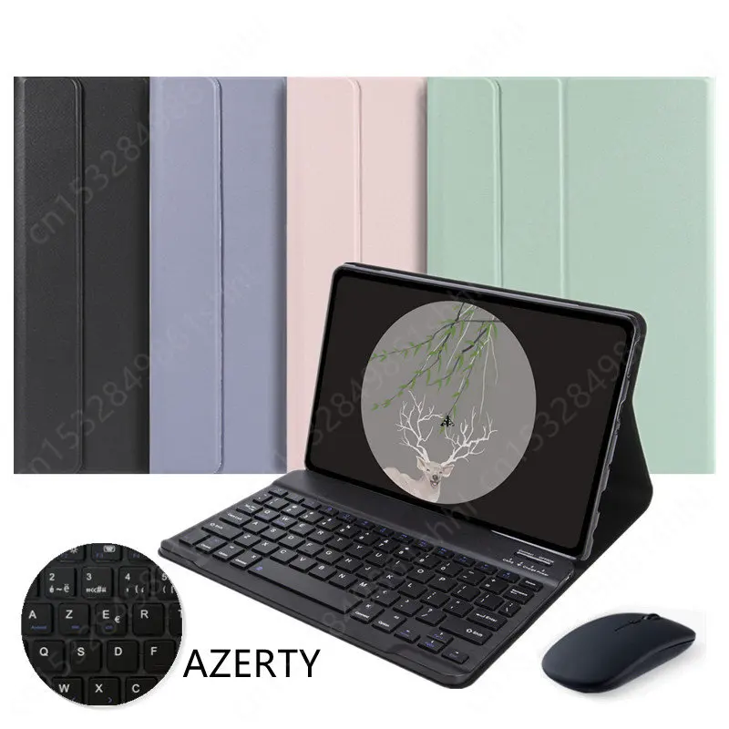Clavier Azerty Keyboard Case para Xiaoxin Pad Pro Russo Coreano Capa para Lenovo Tab P11 Gen 11.2 2023