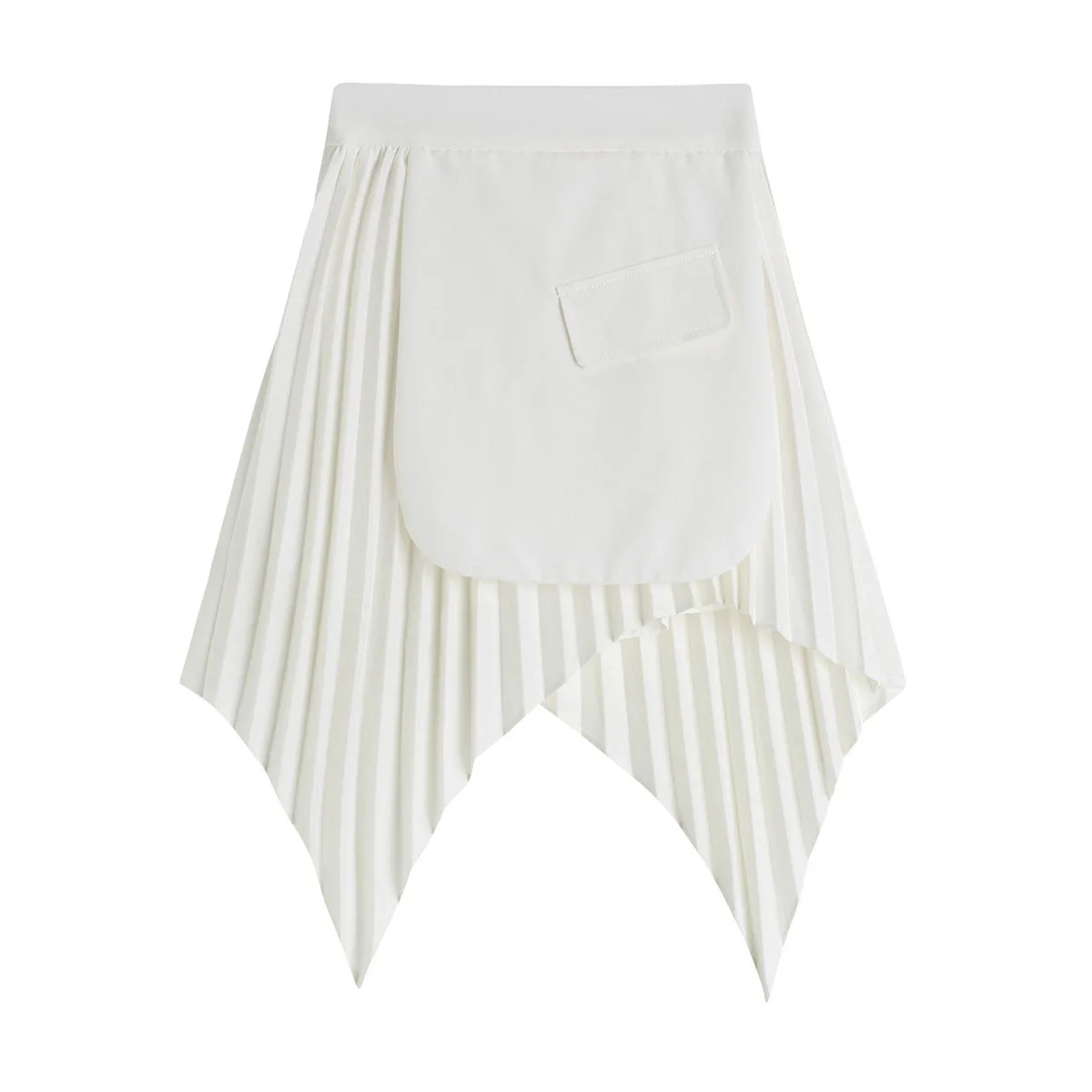 

2023 белые плиссированные юбки, пикантные повседневные облегающие Женские мини-юбки А-силуэта с высокой талией для колледжа в Корейском стиле
