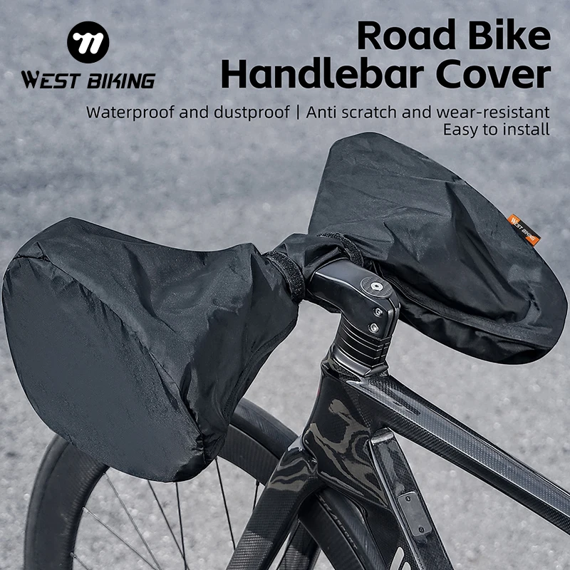 WEST BIKING Road Bike Handlebar Cover Waterproof Dustproof Bike Bar Protector Bicycle Accessories Anti-scratch Maintenance Tools