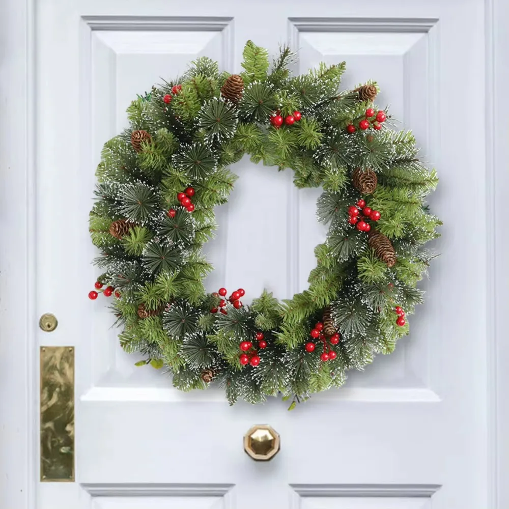 Pinecone & Berry Christmas Garland 2
