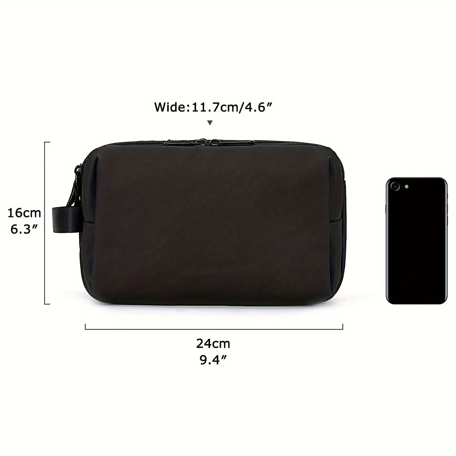 Men's Water Resistant Travel Toiletry Organizer