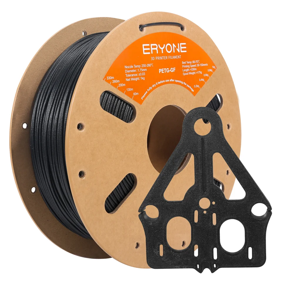 Glass Fiber PETG 1.75mm 3D Printing Filament